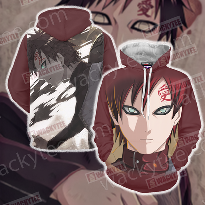 Naruto Gaara New Unisex 3D T-shirt Hoodie