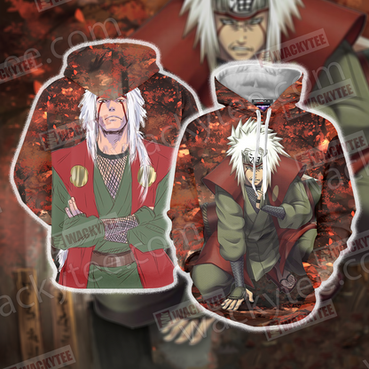 Naruto Jiraiya 3D T-shirt Hoodie