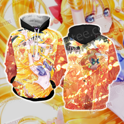 Sailor Moon Sailor Venus Unisex 3D T-shirt Hoodie