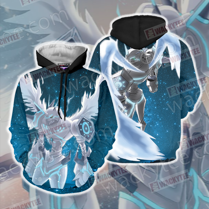 Digimon Omegamon MM 3D T-shirt Hoodie