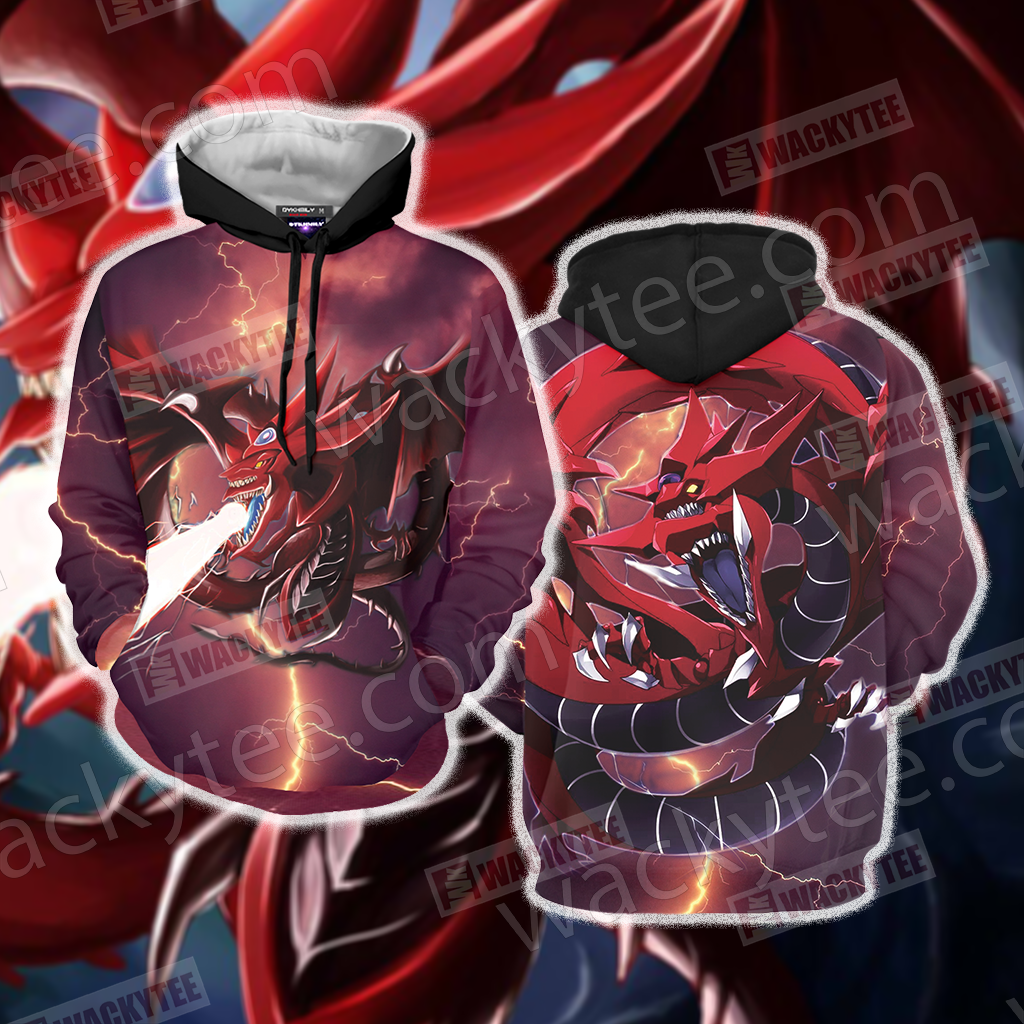 Yu Gi Oh! Slifer The Sky Dragon 3D T-shirt Hoodie