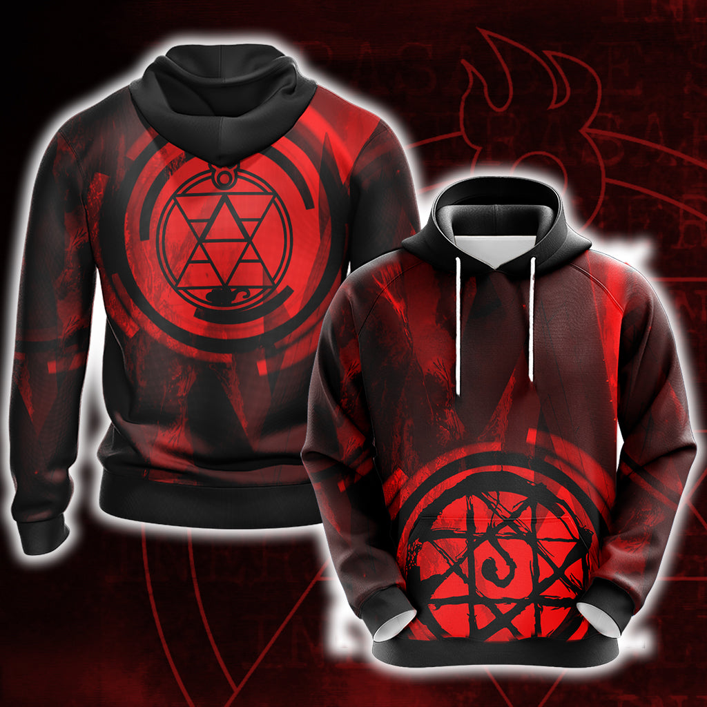 Fullmetal Alchemist - Roy Mustang New Look Unisex 3D T-shirt Hoodie