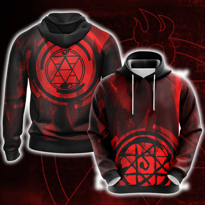 Fullmetal Alchemist - Roy Mustang New Look Unisex 3D T-shirt Hoodie