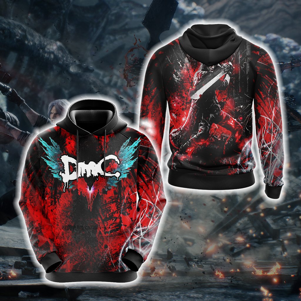 Devil May Cry Unisex 3D T-shirt Hoodie