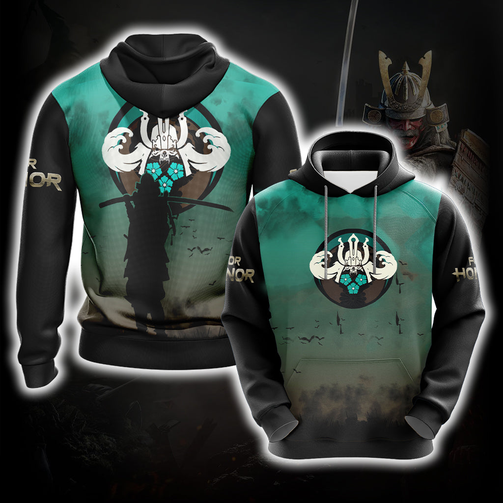 For Honor - Samurai New Look Unisex 3D T-shirt Hoodie