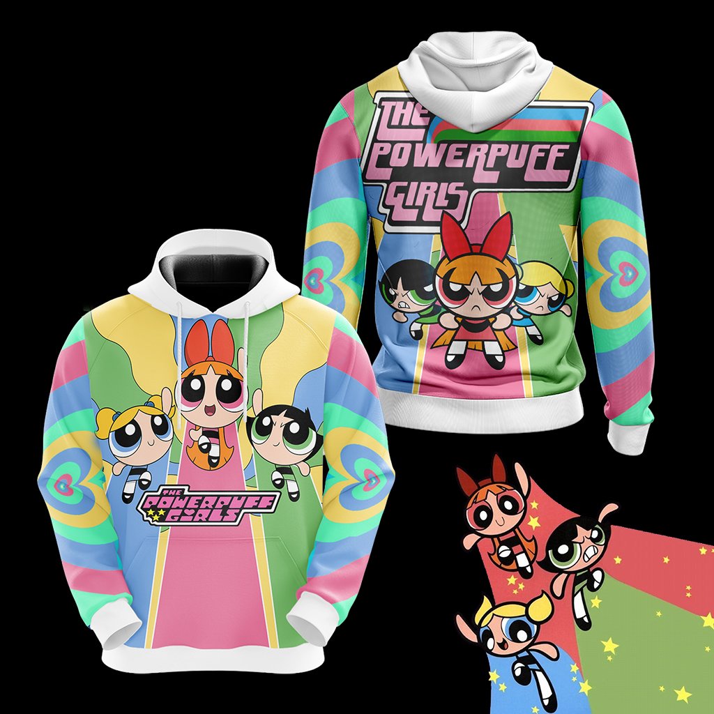 The Powerpuff Girls New Style Unisex 3D T-shirt Hoodie