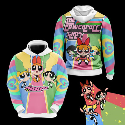 The Powerpuff Girls New Style Unisex 3D T-shirt Hoodie