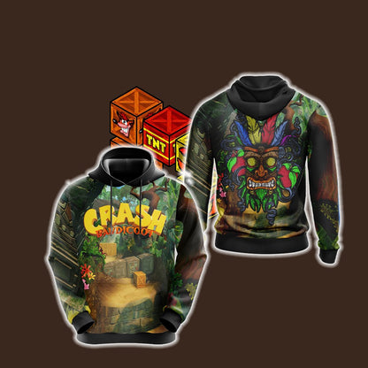 Crash Bandicoot New Style Unisex 3D T-shirt Hoodie