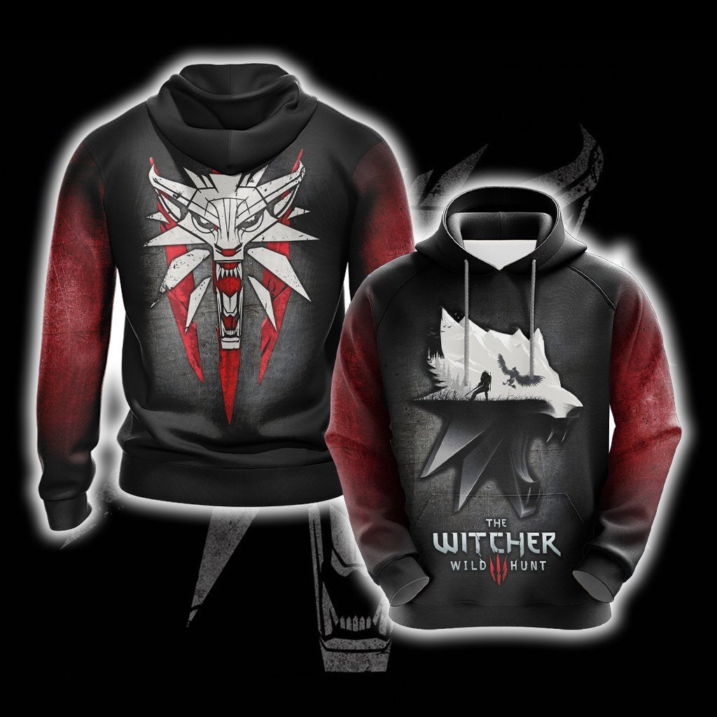 The Witcher 3 Wild Hunt Unisex 3D T-shirt Hoodie
