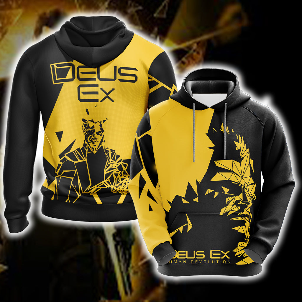 Deus Ex: Human Revolution Unisex 3D T-shirt Hoodie