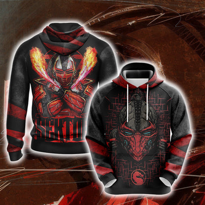 Mortal Kombat Sektor Unisex 3D T-shirt Hoodie