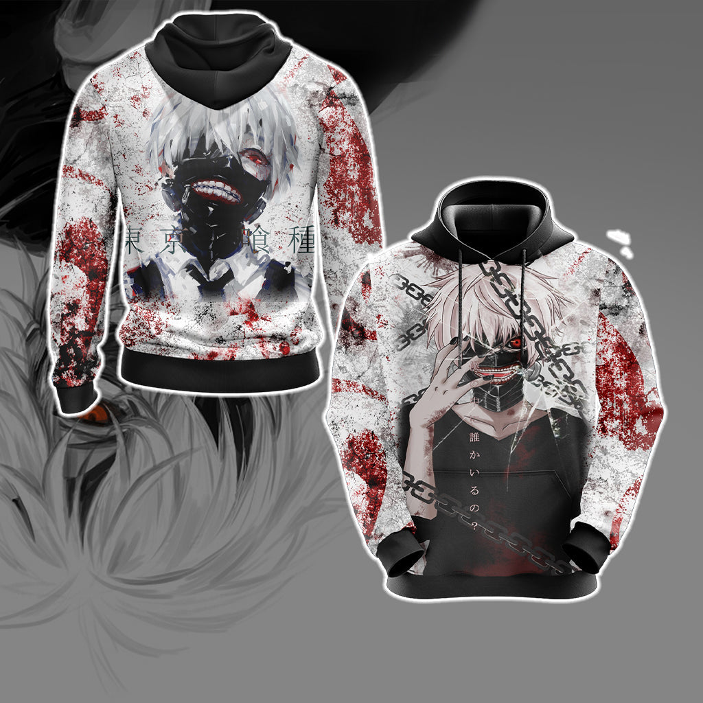 Tokyo Ghoul New Look Unisex 3D T-shirt Hoodie S 