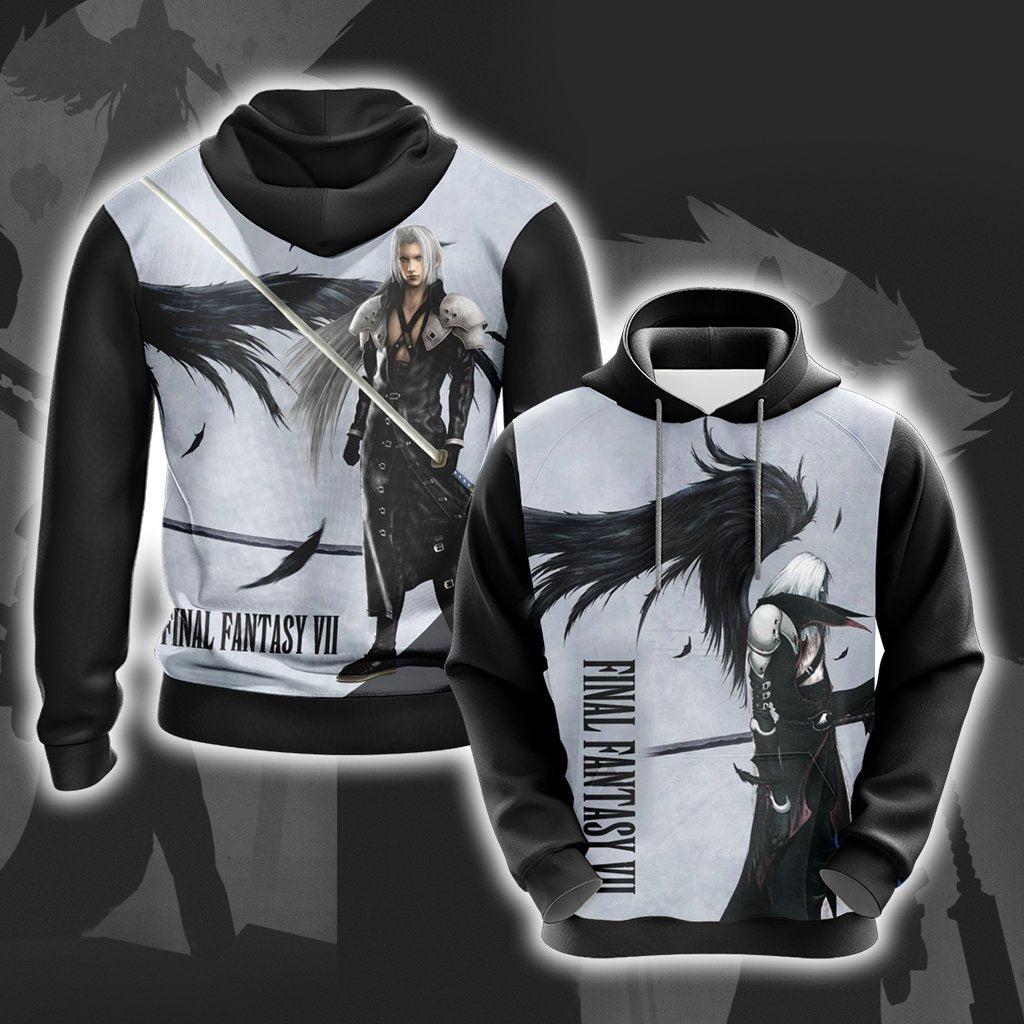 Final Fantasy 7 Sephiroth Unisex 3D T-shirt Hoodie