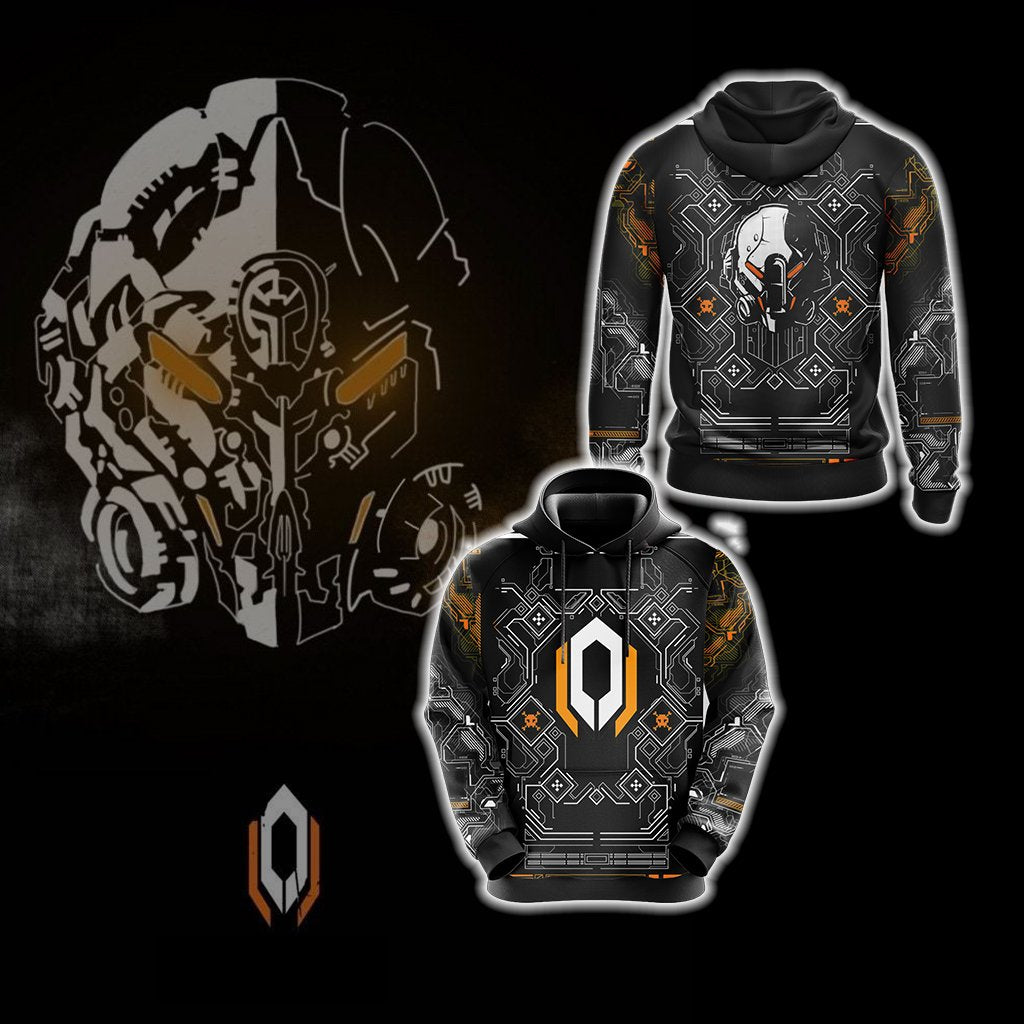 Mass Effect - Cerberus Humanity First Unisex 3D T-shirt Hoodie