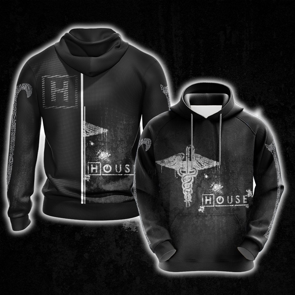House TV Show Unisex 3D T-shirt Hoodie
