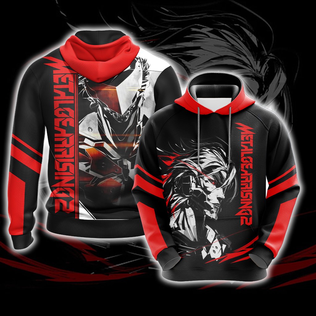 Metal Gear Rising Revengeance Unisex 3D T-shirt Hoodie
