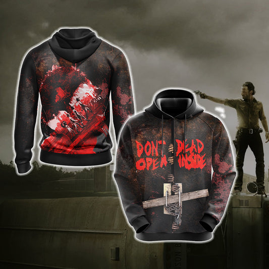 The Walking Dead - Don't Open Dead Inside New Unisex 3D T-shirt