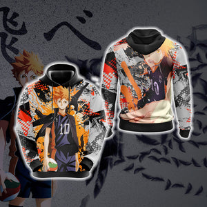 Hinata Shoyo Haikyuu Unisex 3D T-shirt Hoodie S 