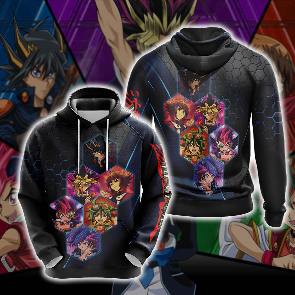 Yu-Gi-Oh! Unisex 3D T-shirt Hoodie