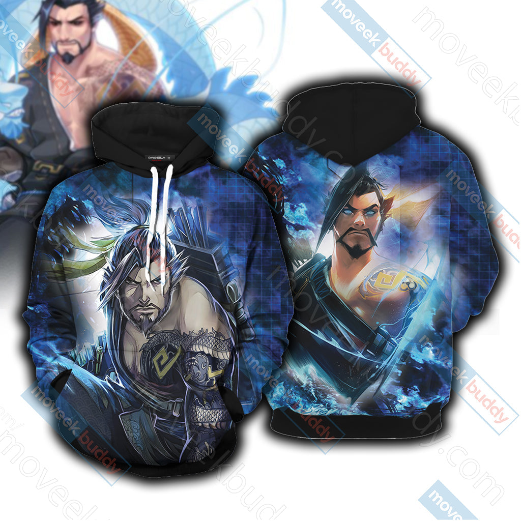 Overwatch - Hanzo New Version Unisex 3D T-shirt Hoodie