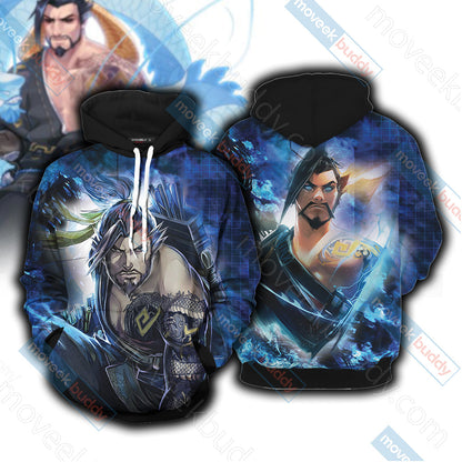 Overwatch - Hanzo New Version Unisex 3D T-shirt Hoodie
