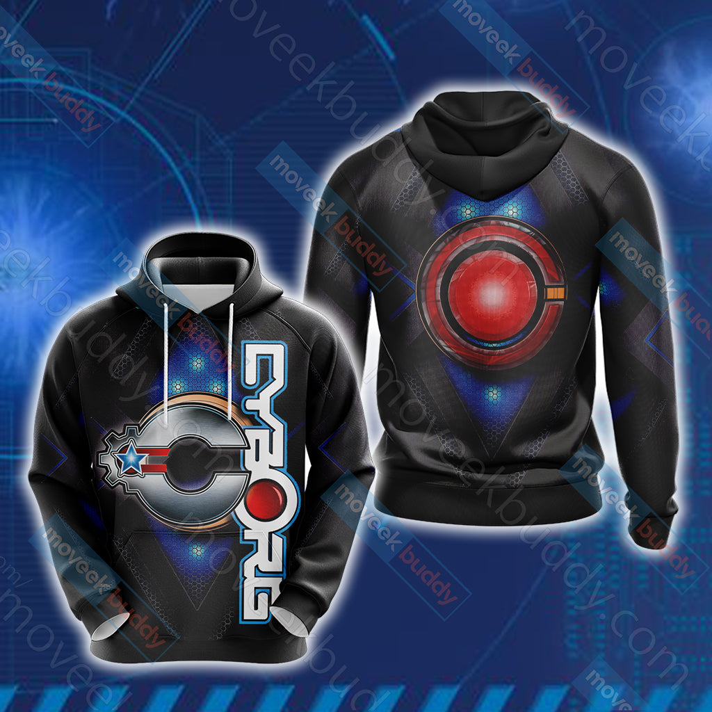 Cyborg Unisex 3D T-shirt Hoodie