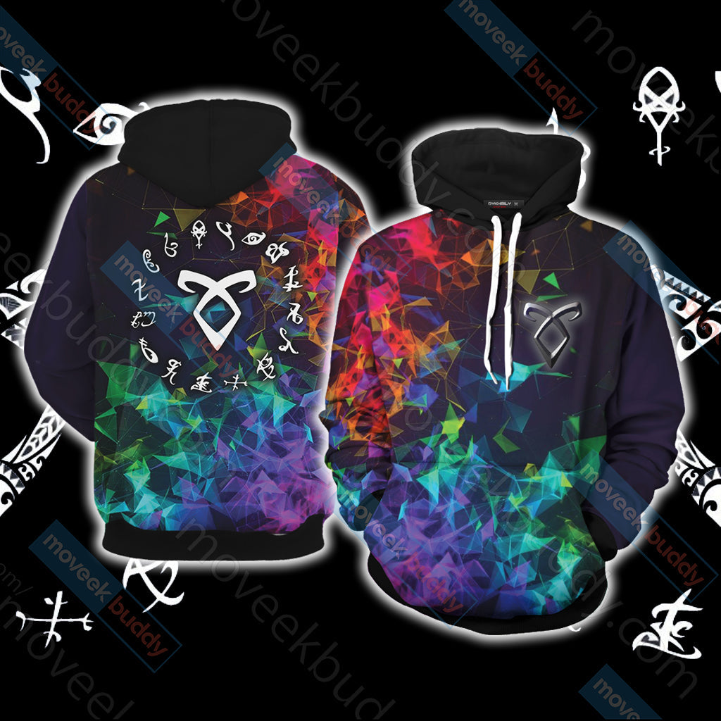 Shadowhunters Unisex 3D T-shirt Hoodie