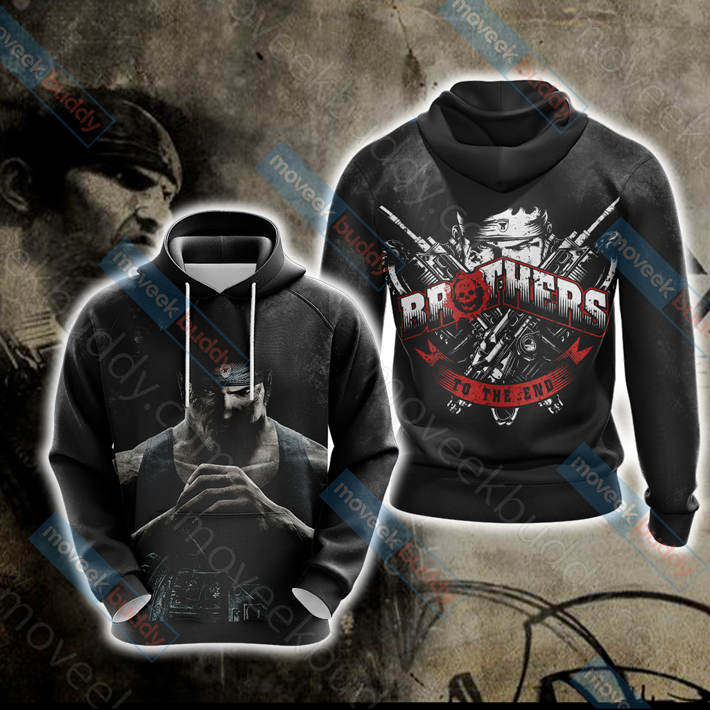 Gears Of War - Brother To The End Unisex 3D T-shirt Hoodie