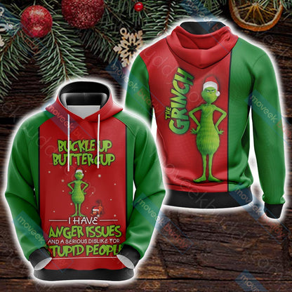 The Grinch New Style Unisex 3D T-shirt Hoodie