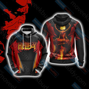 Hellboy Unisex 3D T-shirt Hoodie S 