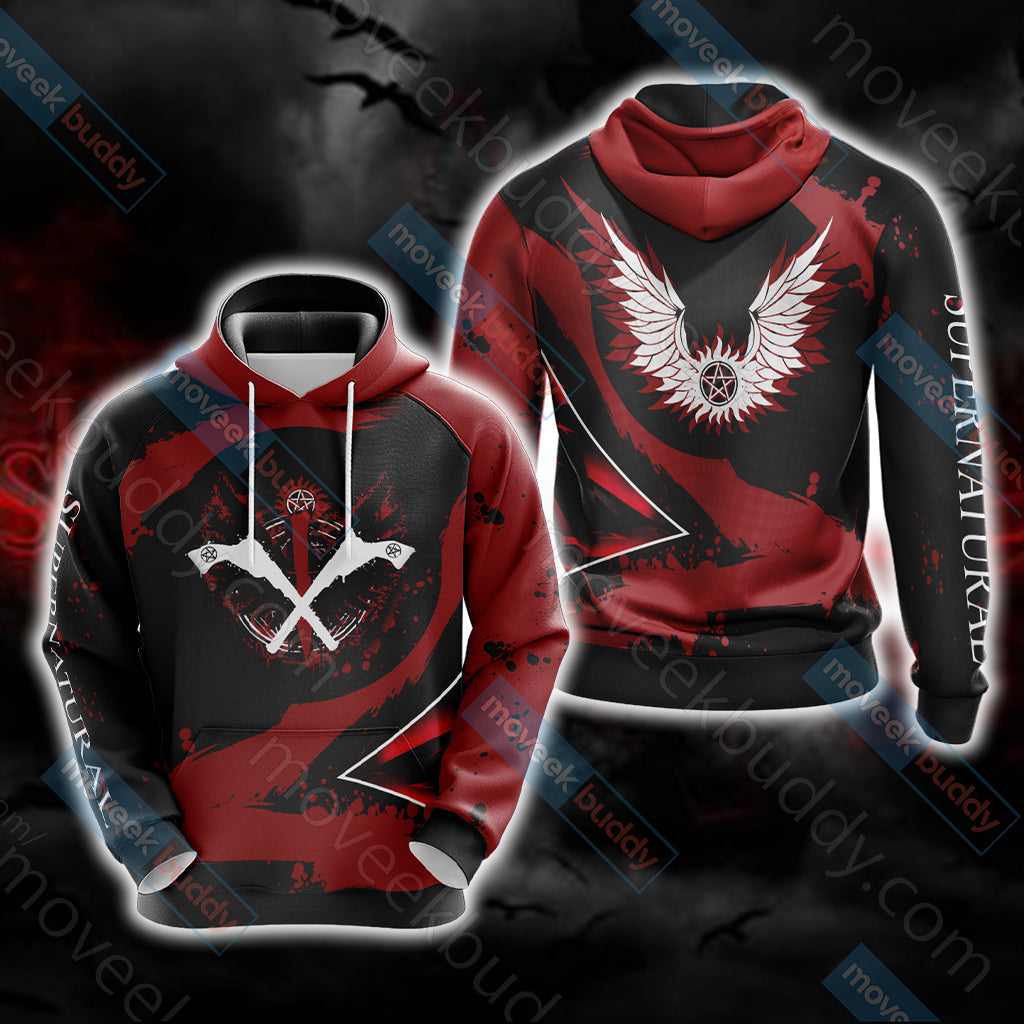 Supernatural New Unisex 3D T-shirt Hoodie