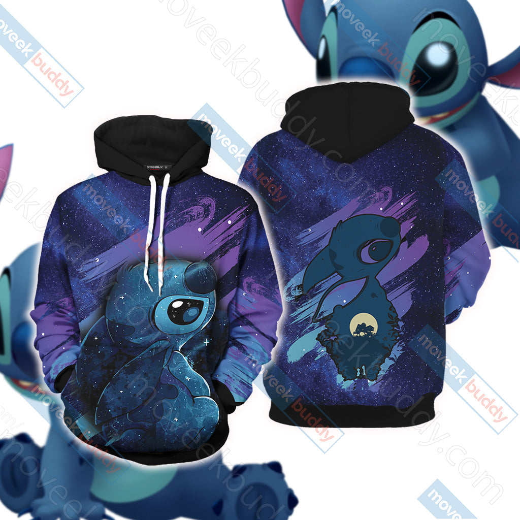 Stitch Unisex 3D T-shirt Hoodie