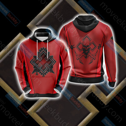 Gears of War - Locust Horde Unisex 3D T-shirt Hoodie