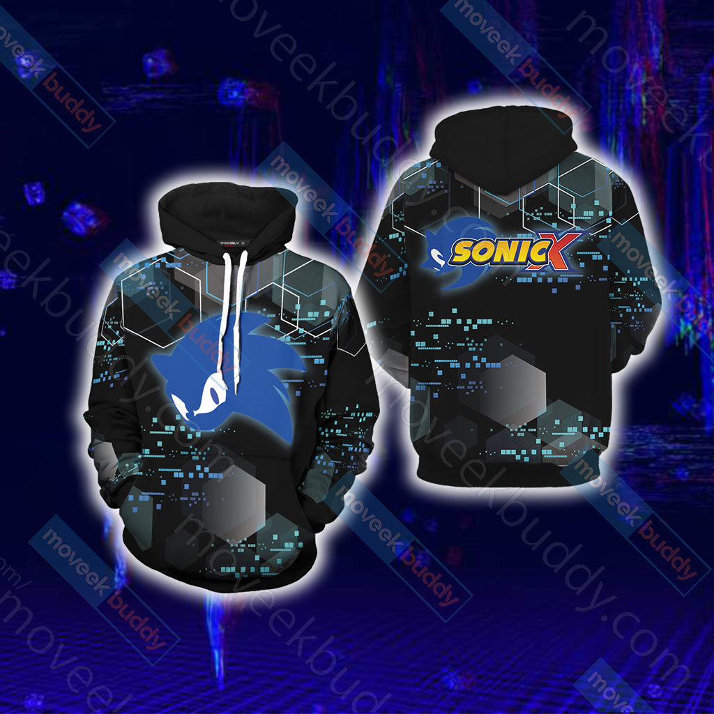 Sonic Unisex 3D T-shirt Hoodie