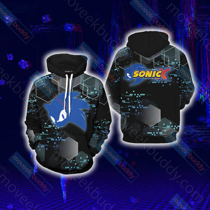 Sonic Unisex 3D T-shirt Hoodie