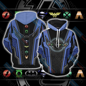 Justice League New Unisex 3D T-shirt Hoodie S 