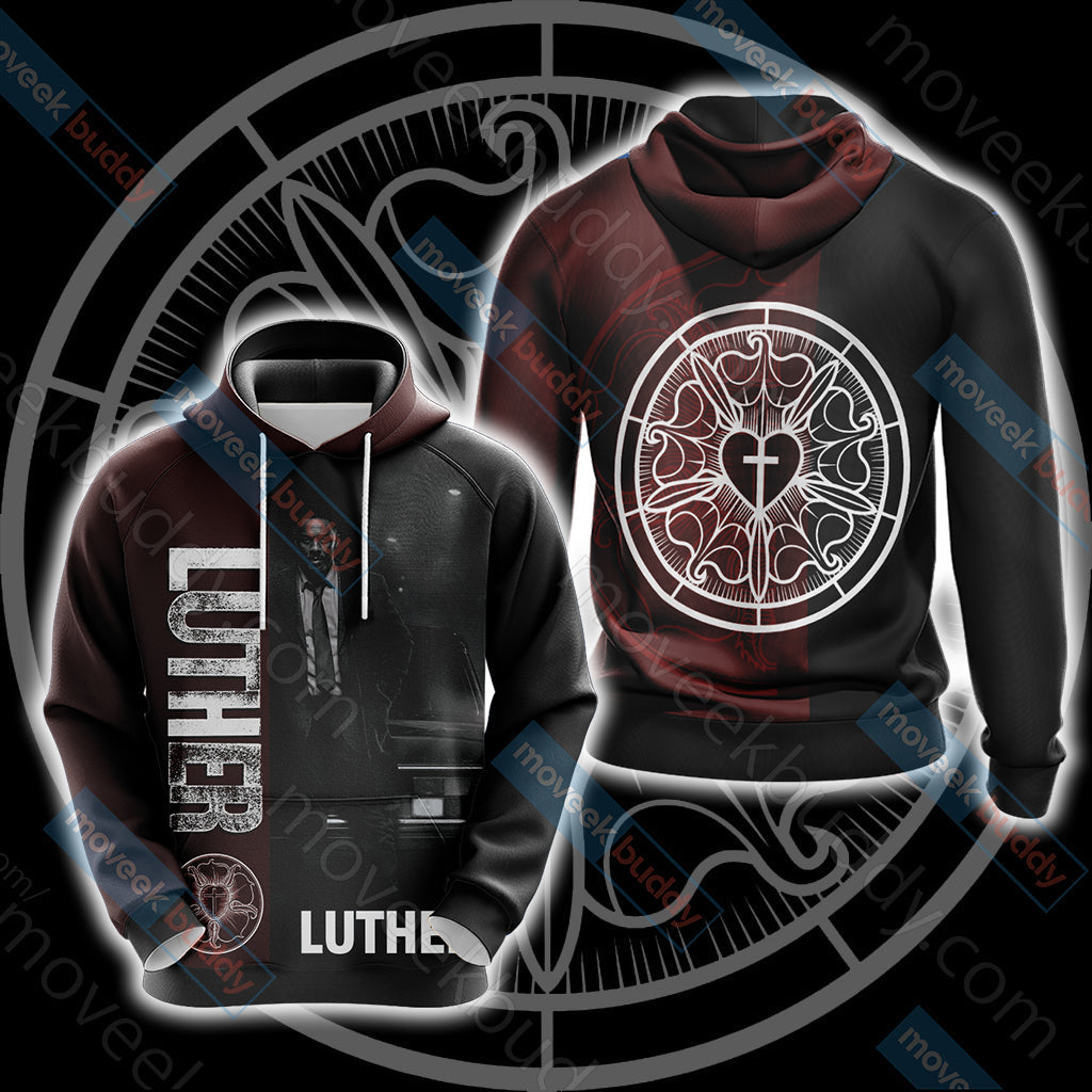 Luther (TV series) Unisex 3D T-shirt Hoodie