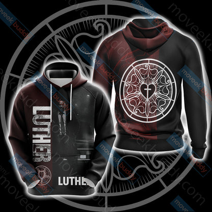 Luther (TV series) Unisex 3D T-shirt Hoodie