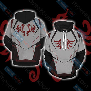 Prototype Alex Mercer Jacket Symbol Unisex 3D T-shirt Hoodie S 