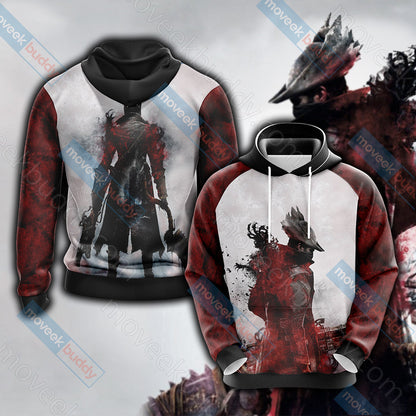 Bloodborne - The Hunter Unisex 3D T-shirt Hoodie