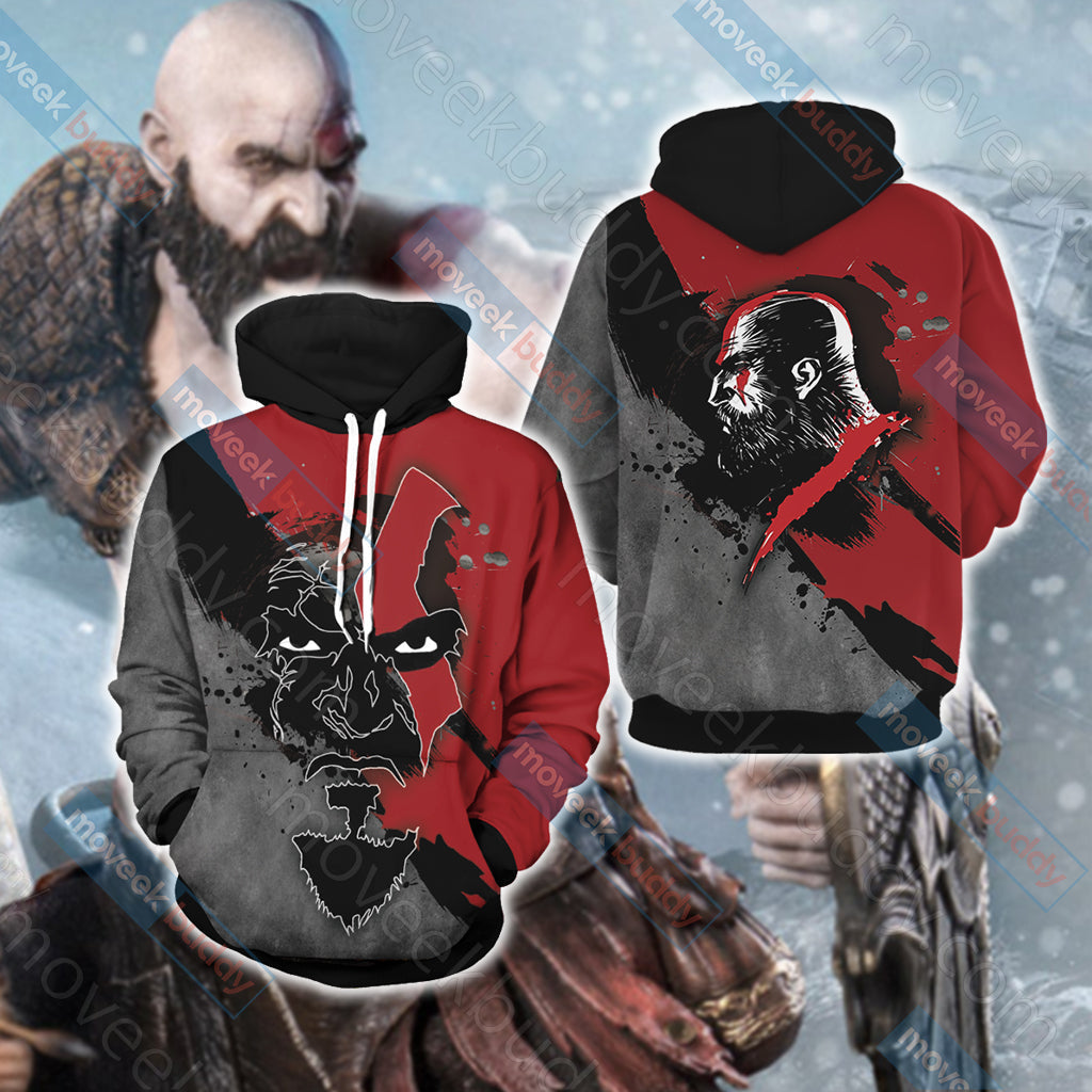 God Of War - Kratos New Version Unisex 3D T-shirt Hoodie