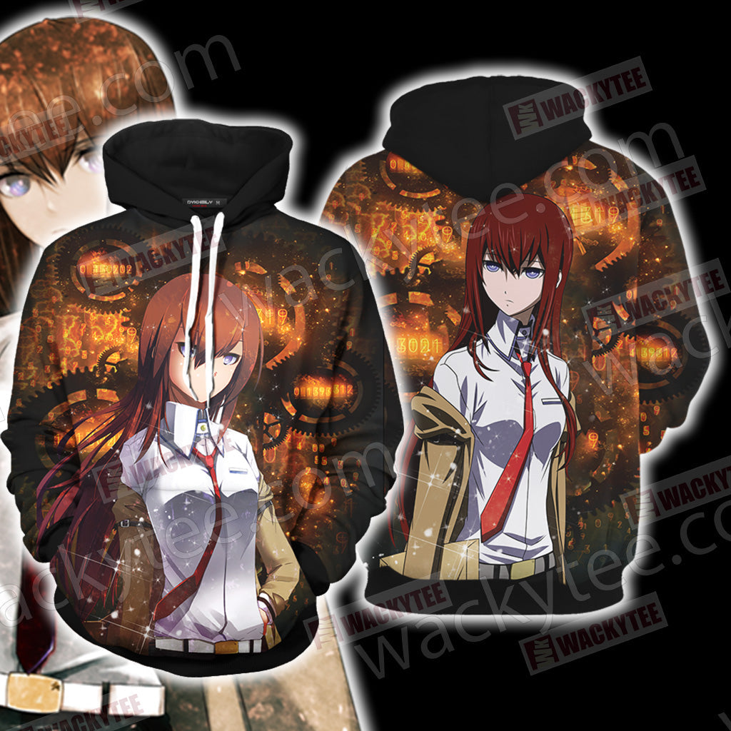 Steins;Gate Makise Kurisu 3D T-shirt Hoodie