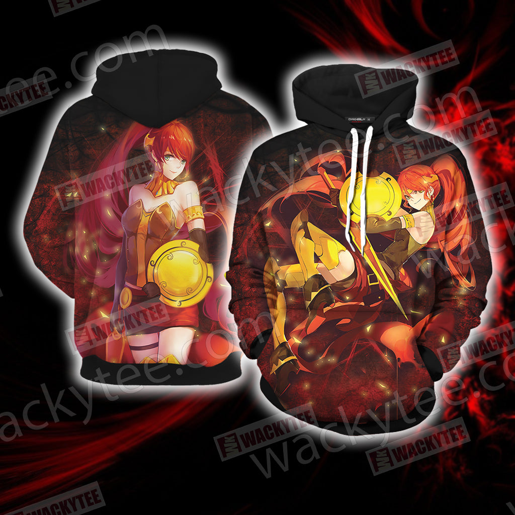 RWBY Pyrrha Nikos Unisex 3D T-shirt Hoodie