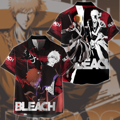 Bleach: Thousand-Year Blood War Manga Anime All Over Printed T-shirt Tank Top Zip Hoodie Pullover Hoodie Hawaiian Shirt Beach Shorts Joggers