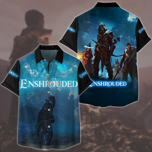 Enshrouded Video Game All Over Printed T-shirt Tank Top Zip Hoodie Pullover Hoodie Hawaiian Shirt Beach Shorts Joggers Hawaiian Shirt S 