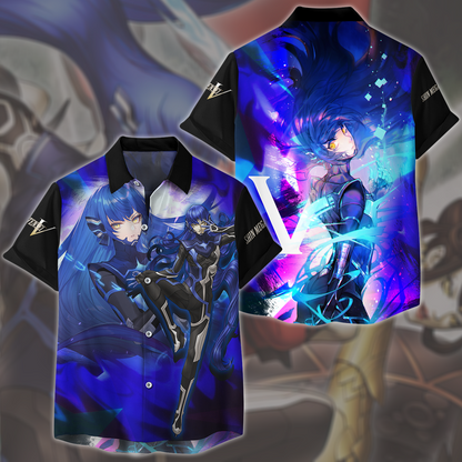 Shin Megami Tensei V Video Game All Over Printed T-shirt Tank Top Zip Hoodie Pullover Hoodie Hawaiian Shirt Beach Shorts Joggers Hawaiian Shirt