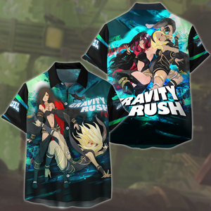 Gravity Rush Video Game All Over Printed T-shirt Tank Top Zip Hoodie Pullover Hoodie Hawaiian Shirt Beach Shorts Joggers Hawaiian Shirt S 