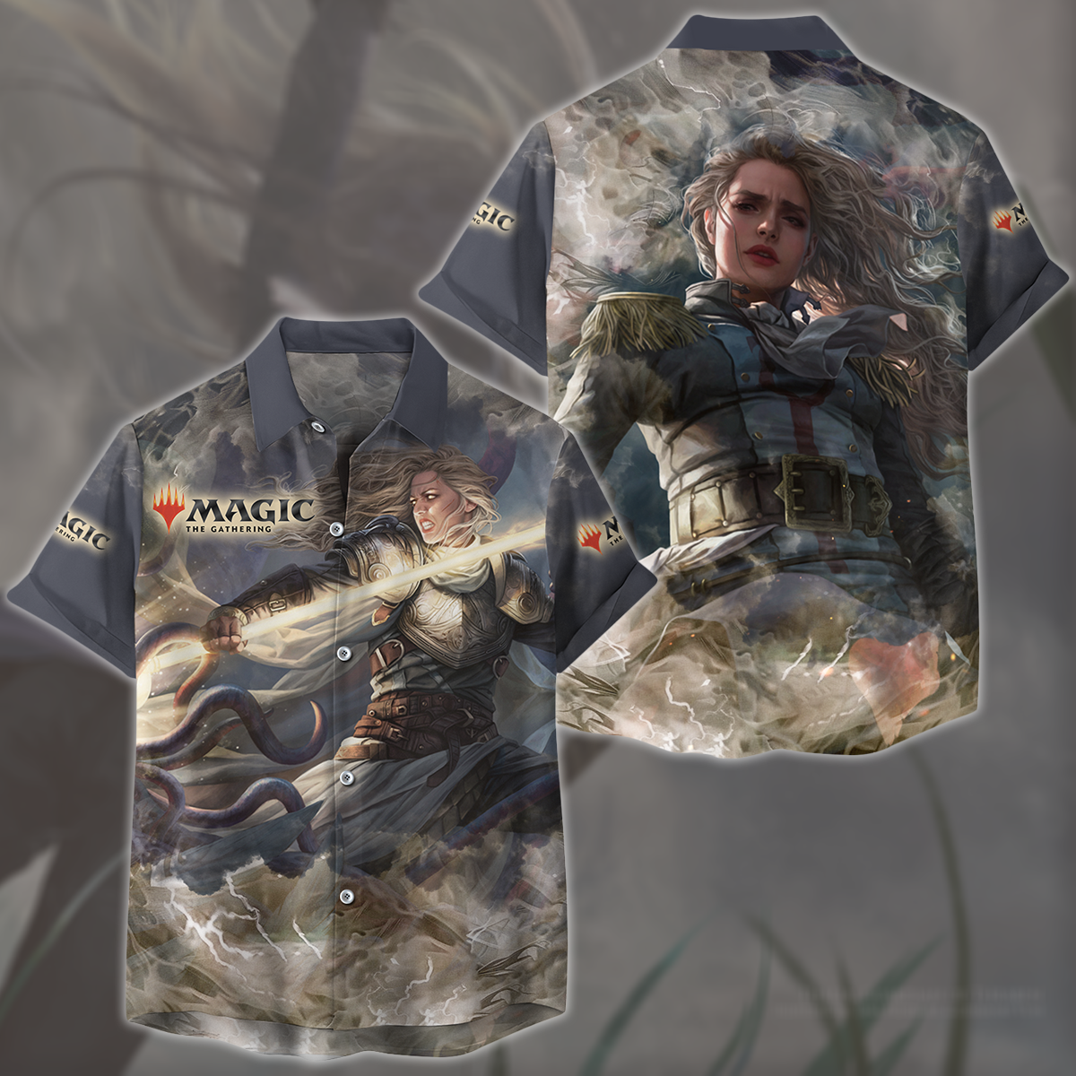 Magic: The Gathering Thalia Video Game All Over Printed T-shirt Tank Top Zip Hoodie Pullover Hoodie Hawaiian Shirt Beach Shorts Joggers Hawaiian Shirt S 