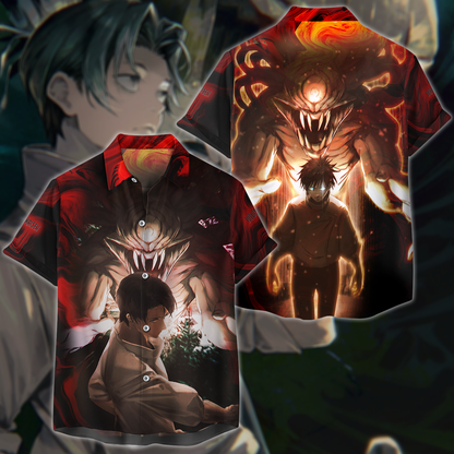 Jujutsu Kaisen Yuta & Cursed Rika 3D All Over Print T-shirt Tank Top Zip Hoodie Pullover Hoodie Hawaiian Shirt Beach Shorts Jogger Hawaiian Shirt