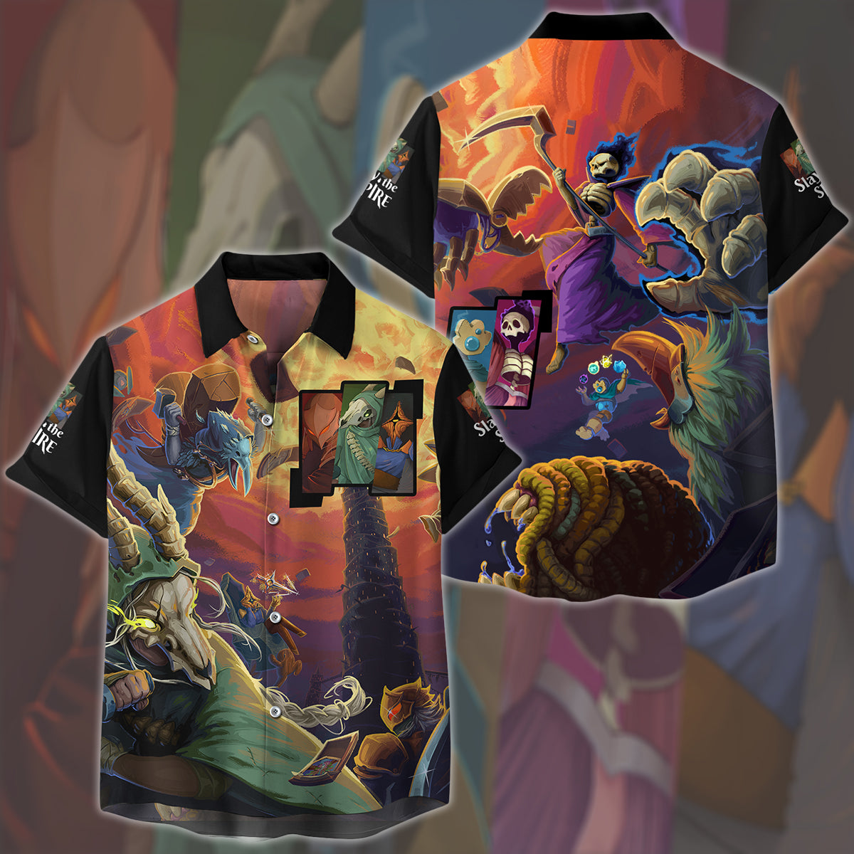 Slay the Spire 2 Video Game All Over Printed T-shirt Tank Top Zip Hoodie Pullover Hoodie Hawaiian Shirt Beach Shorts Joggers
